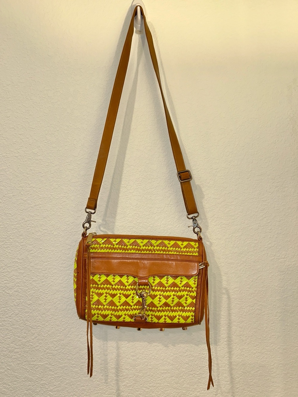 Rebecca Minkoff Woven Leather Bag